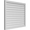Ekena Millwork Vertical Surface Mount PVC Gable Vnt: Non-Functional, w/2"W x 1-1/2"H, Brickmould Frame, 40"W x 34"H GVPVE40X3402SN - alternate 4